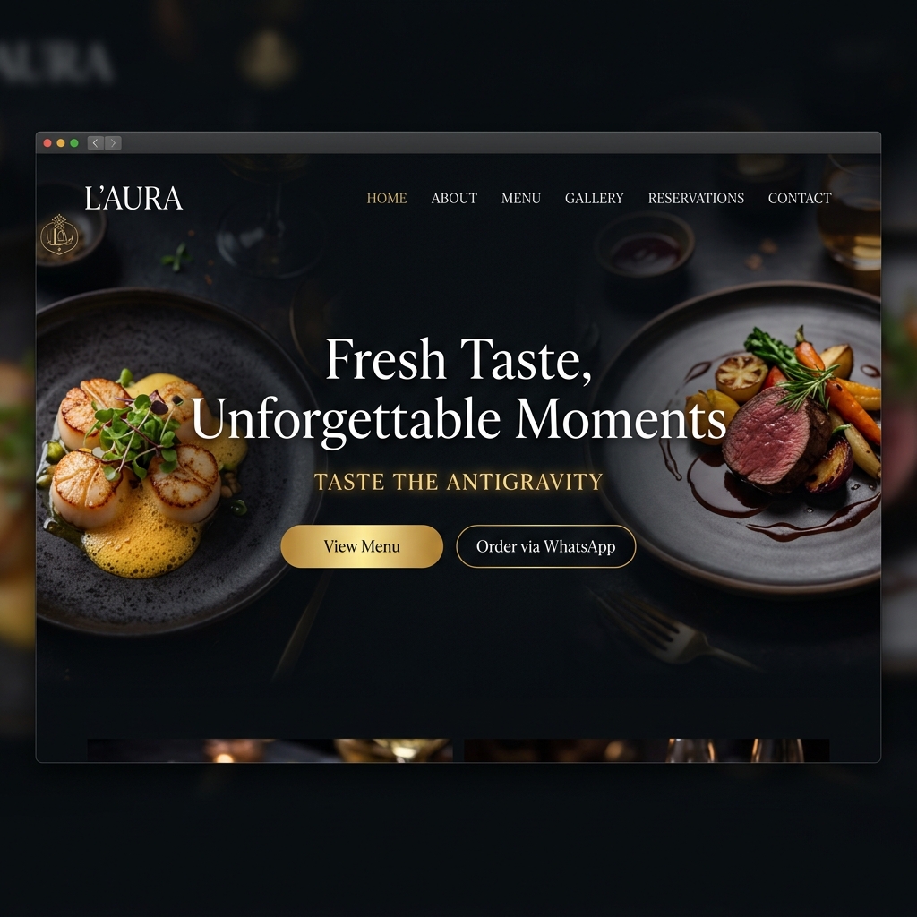 L'AURA — Fine Dining Experience
