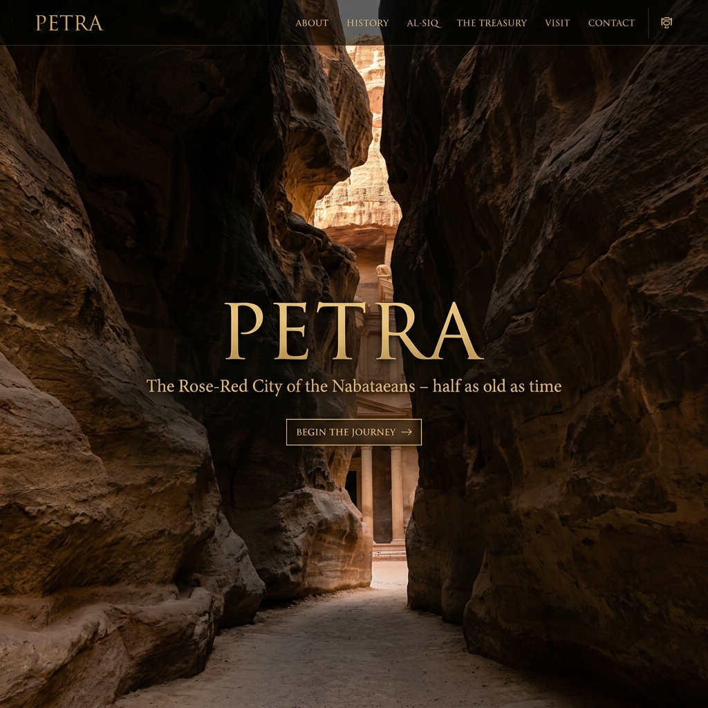Petra — The Rose-Red City of the Nabataeans